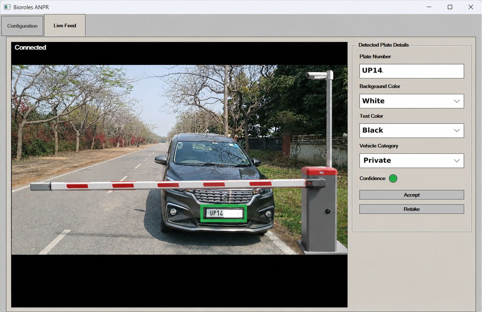 License Plate Reader (ANPR) Preview