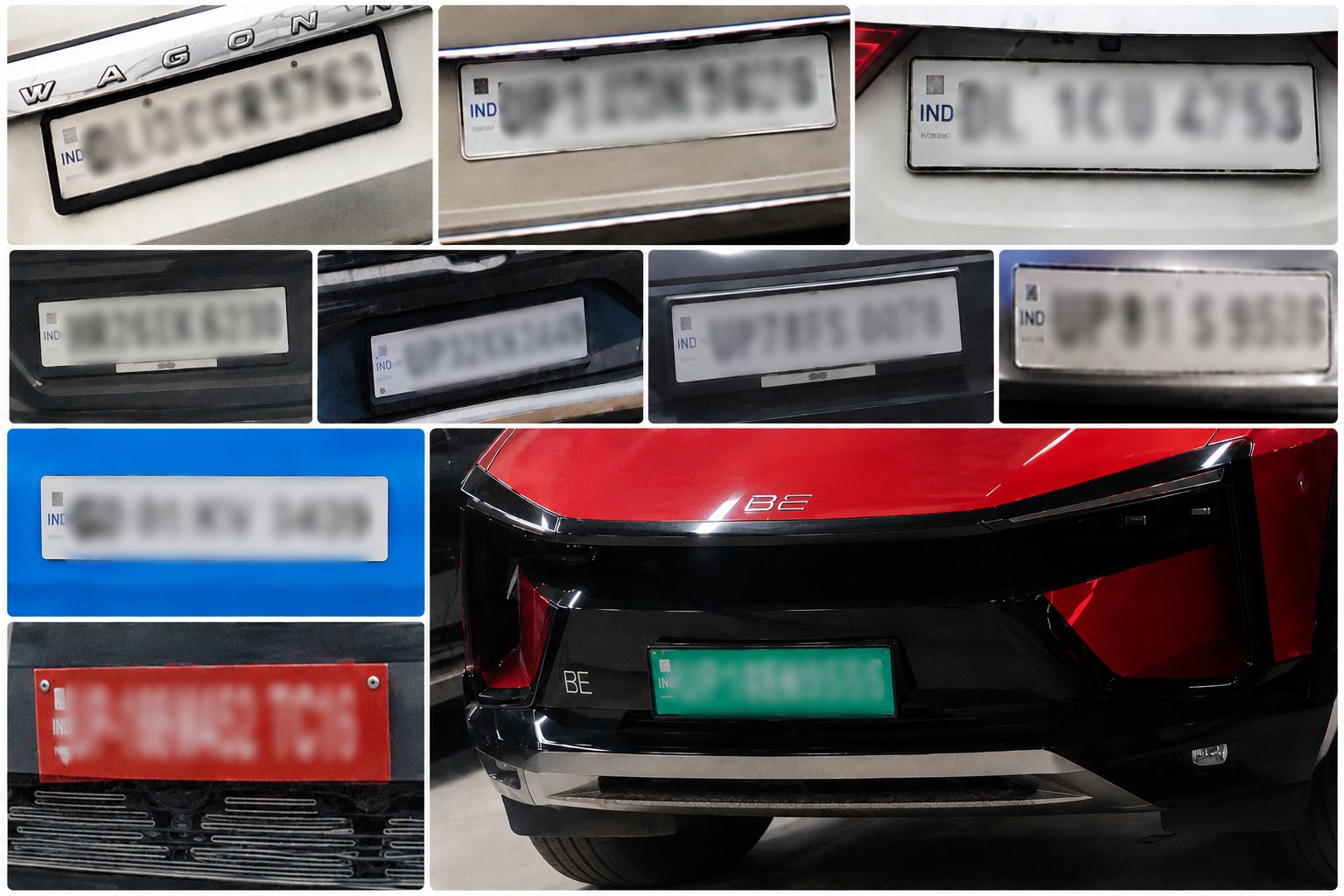 Automatic Number Plate Recognition examples